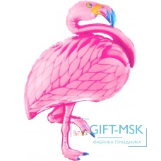 Фольгированная фигура Фламинго