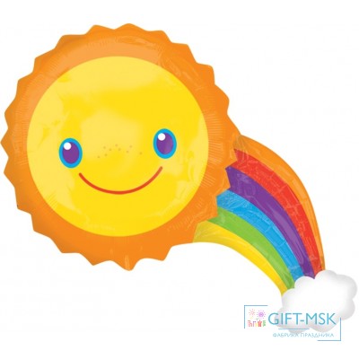 Фольгированный фигура Солнечная радуга