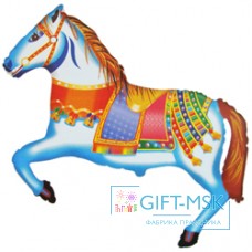 Фольгированная фигура Цирковая лошадка