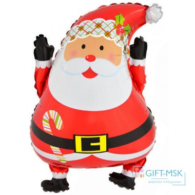 Фольгированная фигура Дед Мороз