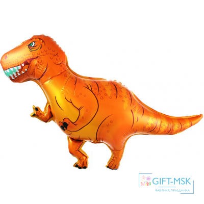 Фольгированная фигура Динозавр Ти-Рекс