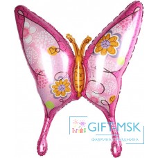 Фольгированная фигура Цветочная бабочка