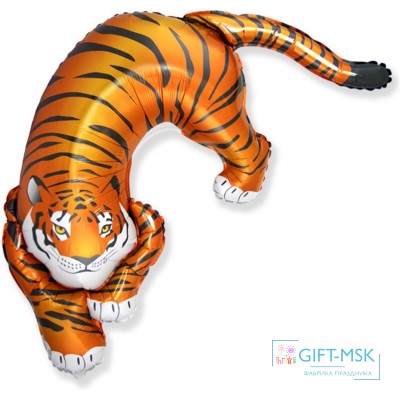 Фольгированная фигура Дикий тигр