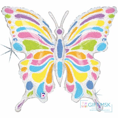 Фольгированная фигура Сверкающая бабочка