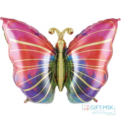 Фольгированная фигура Волшебная бабочка, Градиент