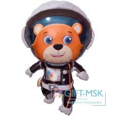 Фольгированная фигура Медвежонок Космонавт