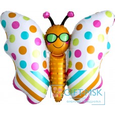 Фольгированная фигура Стильная бабочка