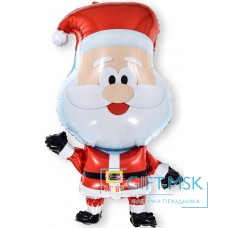 Фольгированная фигура Веселый Дед Мороз