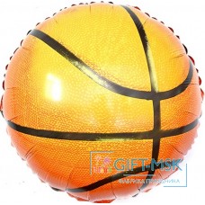 Фольгированный круг Баскетбольный мяч