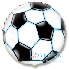 Фольгированный круг Футбольный мяч