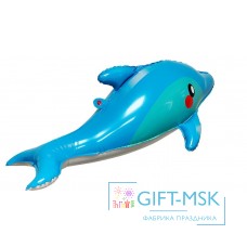 Ходячая Фигура Дельфин (голубой)