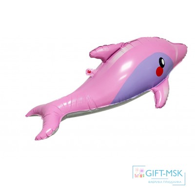  Ходячая Фигура Дельфин (розовый)