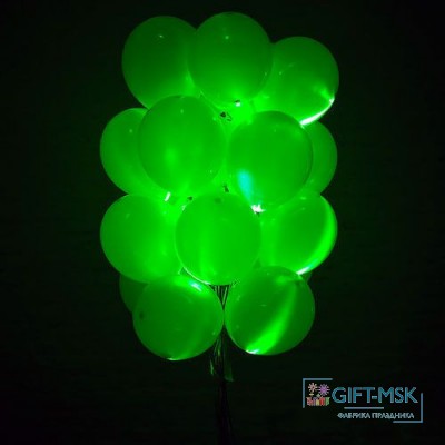 Светящиеся шары Зеленые