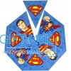 Набор одноразовой посуды для праздника Супермен
