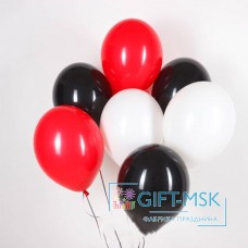 Воздушные шары Красные Черные Белые