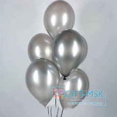 Воздушные шары Серебро